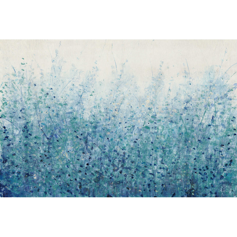 " Misty Blues II " by Timothy O' Toole Painting Print, 8" H x 12" W  