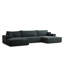 6 Seater Reclining Corner Sofa -905710357