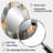 Abstract Shapes And Lines II - Modern Oval Wall Mirror-747070183