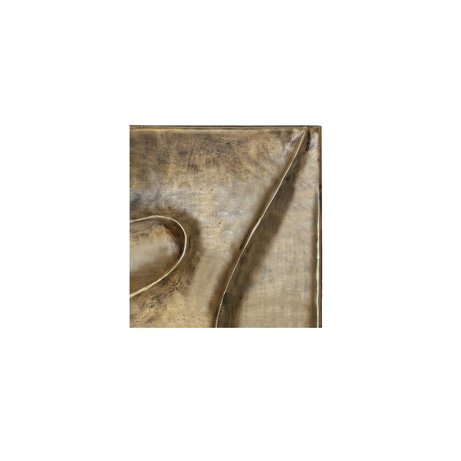 Solid Brass Wall Mounted Sculpture