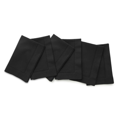 Cotton Linen Hemstitch Dinner Napkins
