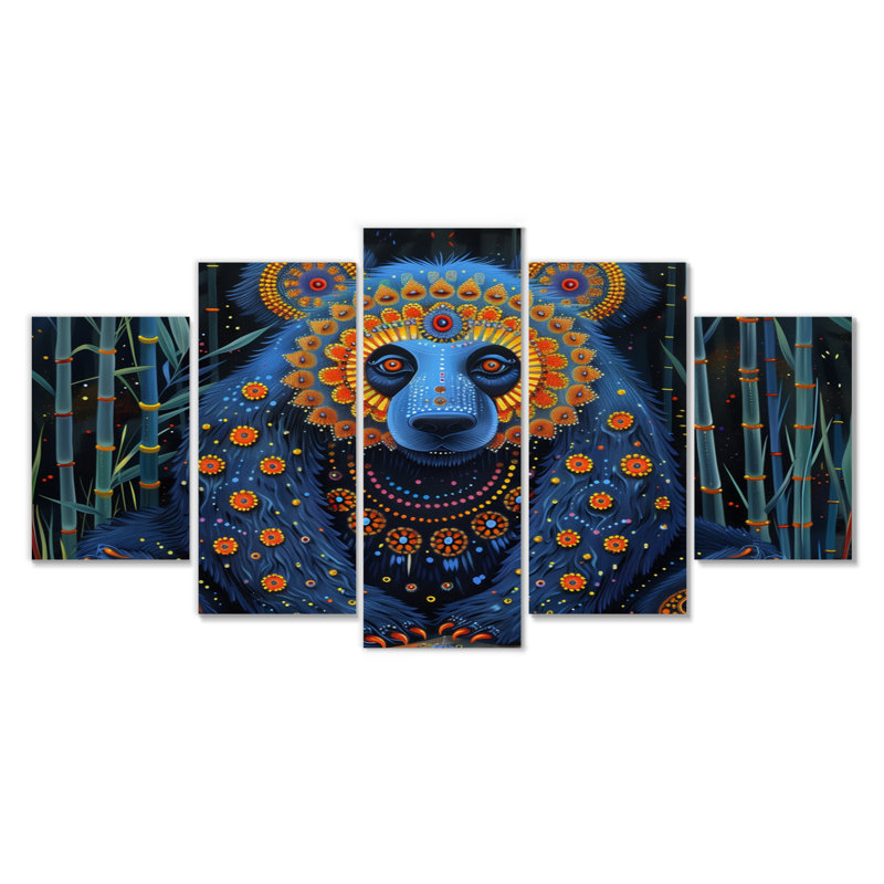 Tila - ensemble d'art mural animal panda