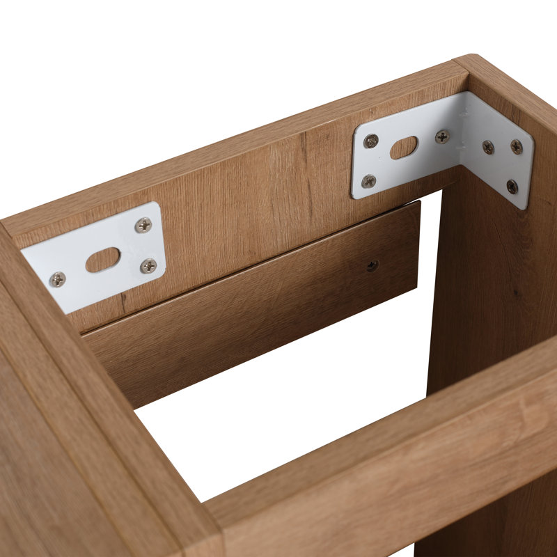 Ensemble de meuble-lavabo flottant simple 16 po avec lavabo Keeana