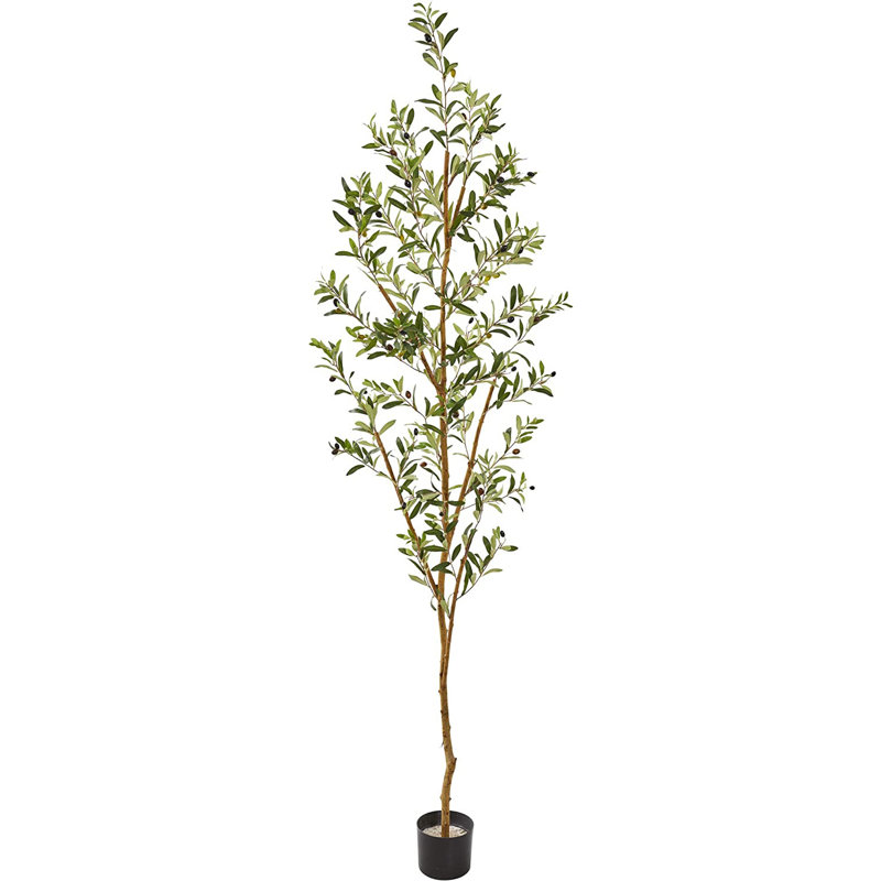 82'' Faux Olive Tree Tree in Planter