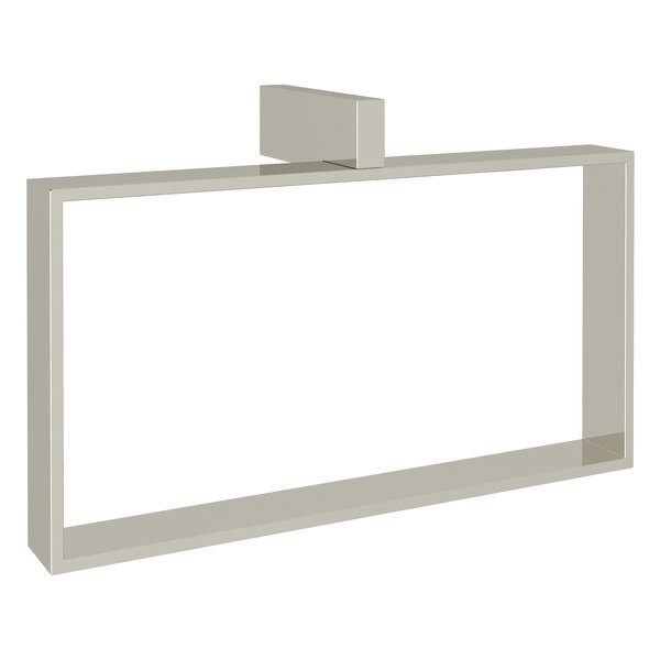 Quartile™ Towel Ring, Polished Nickel