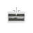 Alice Wall-Mounted Floating Bathroom Vanity with Double Sinks