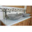 Decicco 1230 mm Freestanding Double Vanity with Vessel Stone Basin-37305130