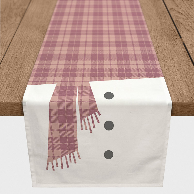 Brunman Plaid Christmas Table Runner, 72" x 16"