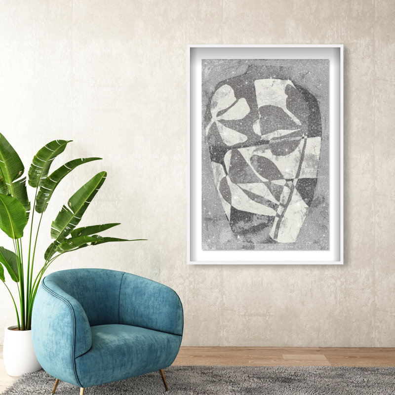 Minimalist Vase II Print by Oliver Gal, 16.5"H x 11.5"W, White Shadowbox