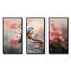 Vol de cerisier japonais en fleur I - Art mural oiseau-214309701-214309703