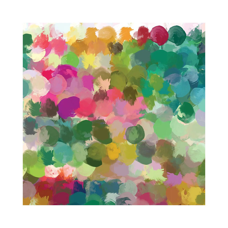 Colour Expression by Irena Orlov - Wrapped Canvas Painting, 66.04 cm H x 66.04 cm W x 3.175 cm D