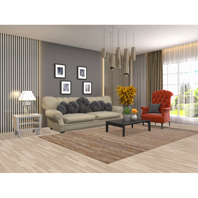 Tapis oriental fait à la main Gabbeh 6 x 9