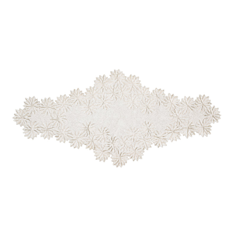 Winter Lace Table Runner