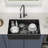 33" L x 20" W Farmhouse Kitchen Sink Ceramic Single Bowl Kitchen Sink Apron Front Sink-110890642