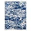Tapis bleu marine à tissage unique-476022708