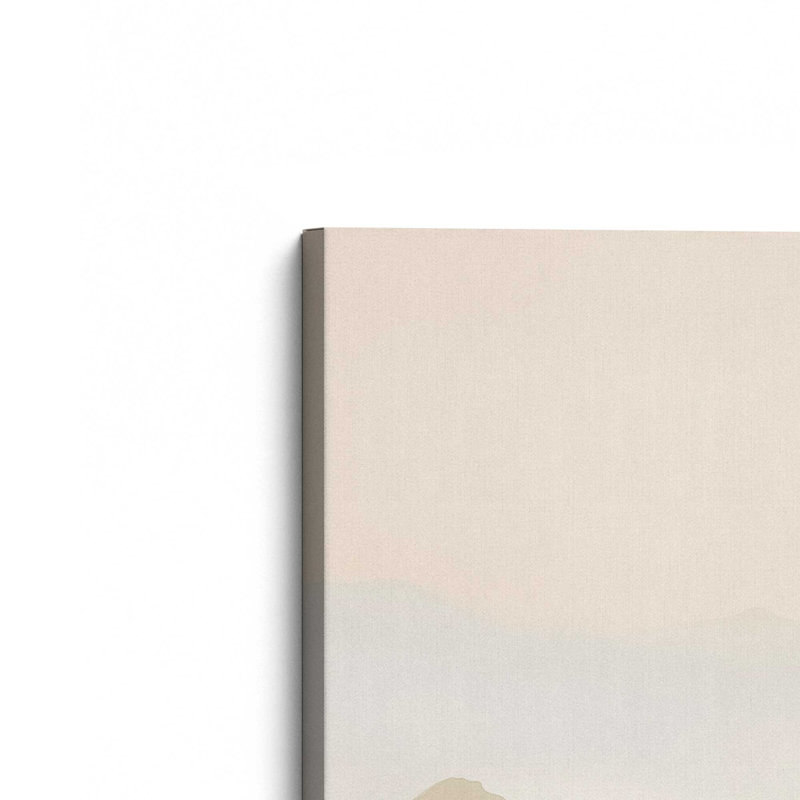 Sérénité silencieuse I, 72" H x 48" W x 1.25" D, Toile tendue