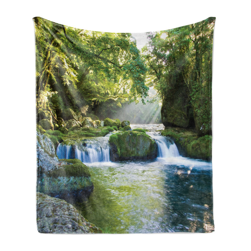 Hand Woven Throw Blanket, 50" x 70"