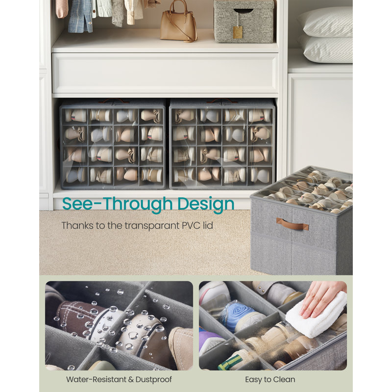 32 Pair Shoe Storage Box