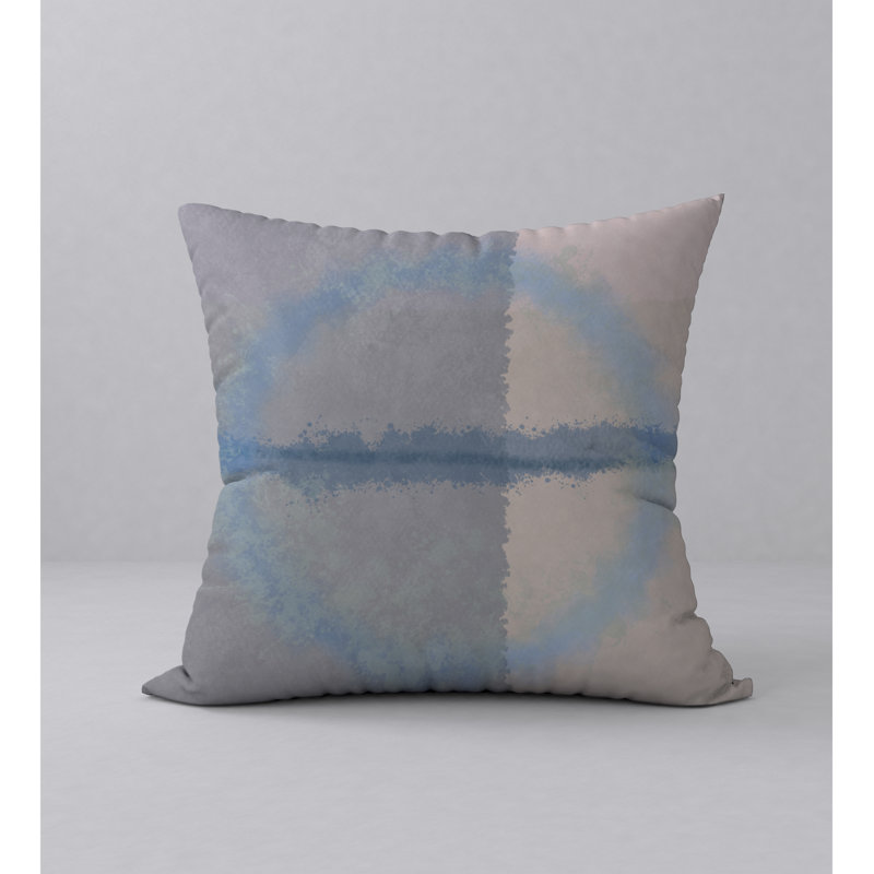  Housse et insert de coussin décoratif carré Tangy, H 24 po x l 24 po