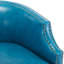 ° Fauteuil pivotant en cuir Pu Mid-Century moderne pour les espaces de vie