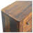 Solid Wood Bera Chest, 3 Drawers, Brown