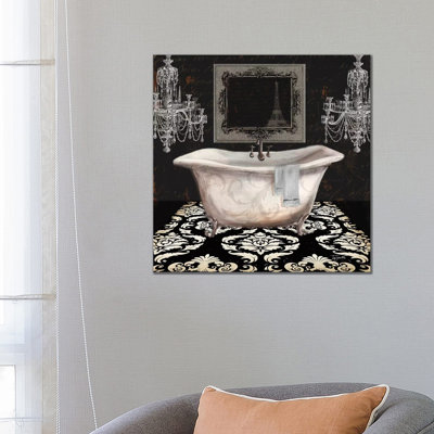 Midnight Bath II by Tre Sorelle Studios - Wrapped Canvas Print