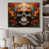 Gold Floater Framed