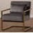 Kynzley Velvet Armchair-1805167735