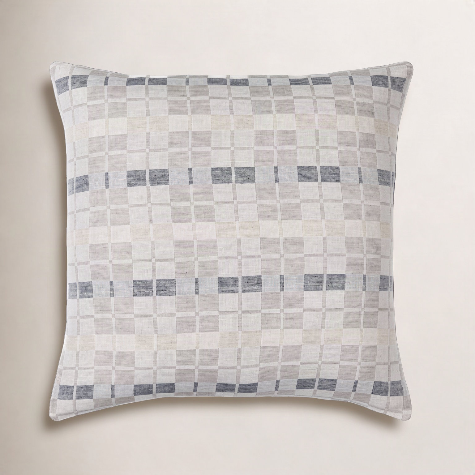 Deckland Geometric Linen Throw Pillow, 18" x 18", Pillow Cover Only - No Insert