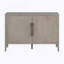 Armoire de rangement minimaliste en bois avec poignées en métal-1238005133