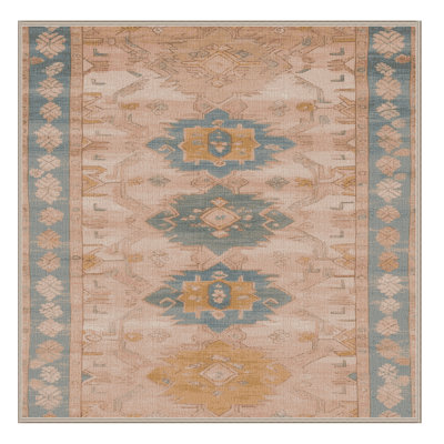 Machine Washable Afyon Beige Area Rug
