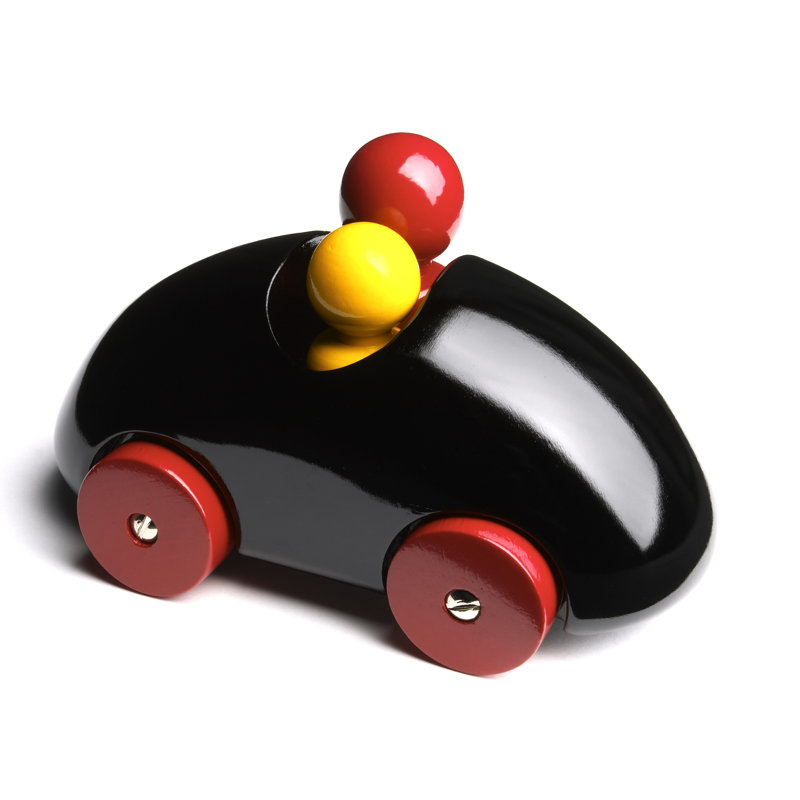Rally de la voiture pour un modèle simplifié, Noir