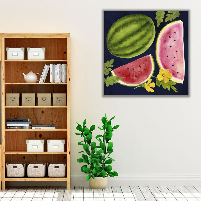 «Fresh Fruit II», reproduction d'art sur toile, H 12 po x l 12 po