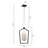 4 - Light Dimmable Lantern Geometric Chandelier-929379866
