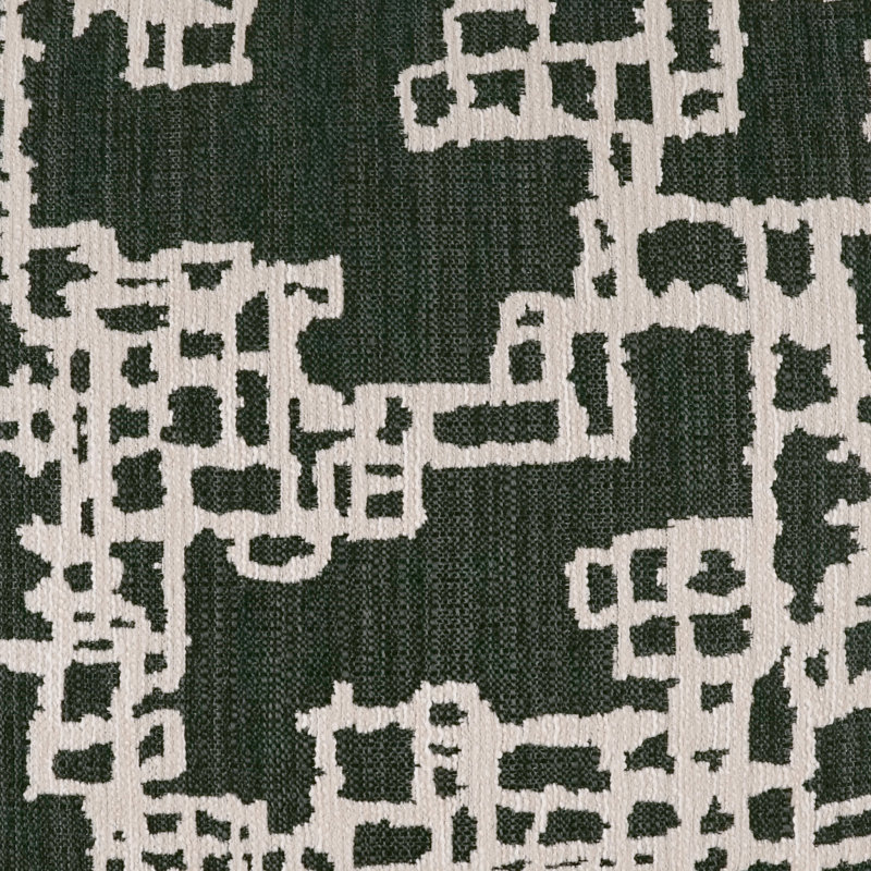 Adessi Square Pillow Cover & Insert, Charcoal, Square 20"
