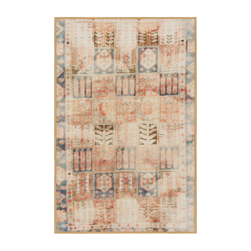 Tapis abstrait moderne 1148, Tapis de couloir 2 pi x 5 pi