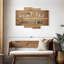 Ensemble de 4 pièces What The Fourche sur toile-1618610923