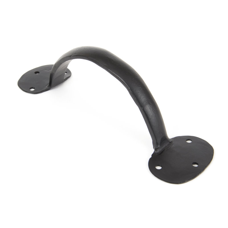 Bean 7.8 cm centre Arch Handle, Black, 4.64"