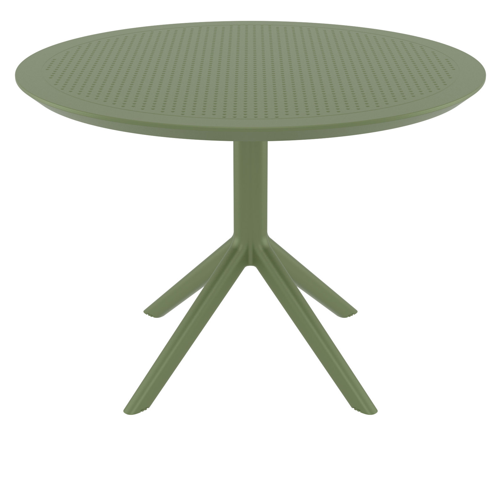 Farrah Marcel 5 Person Dining Set, Olive Green