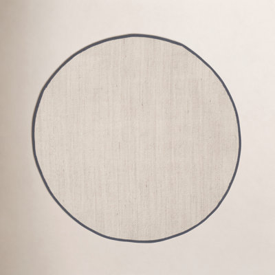 Marble Dark Gray Sisal Jute Rug