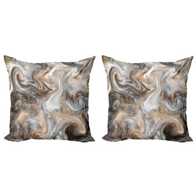 Ambesonne Abstract Reversible Pillow Cover