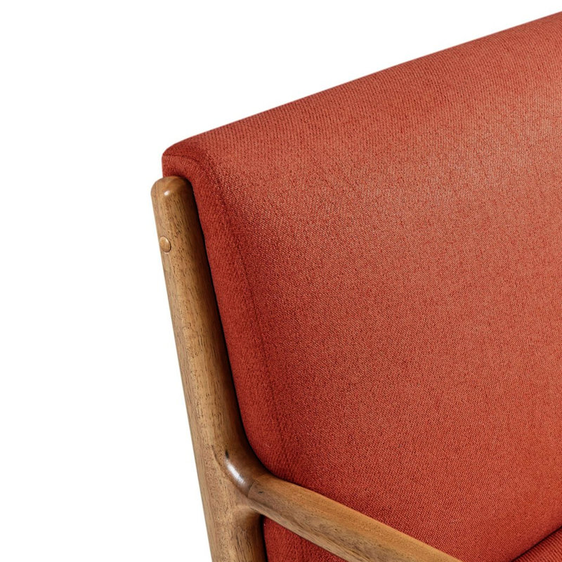Chaise longue avec revêtement et tissu de construction relaxant