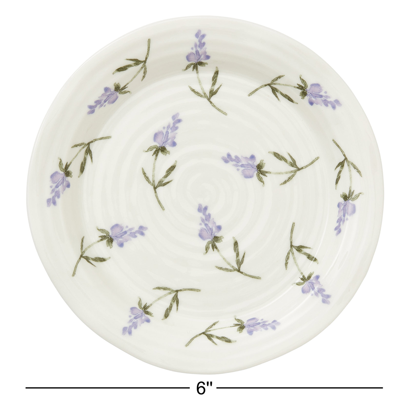 Portmeirion Sophie Conran-Lavandula Plate 6" Lavandula