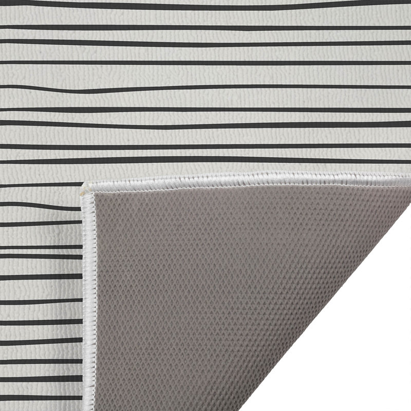 Paillasson Spinal, Ivoire, gris anthracite, L 34 po x L 21 po