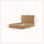 Base de lit plateforme 44 po-637516864