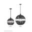 Luminaire suspendu orbe