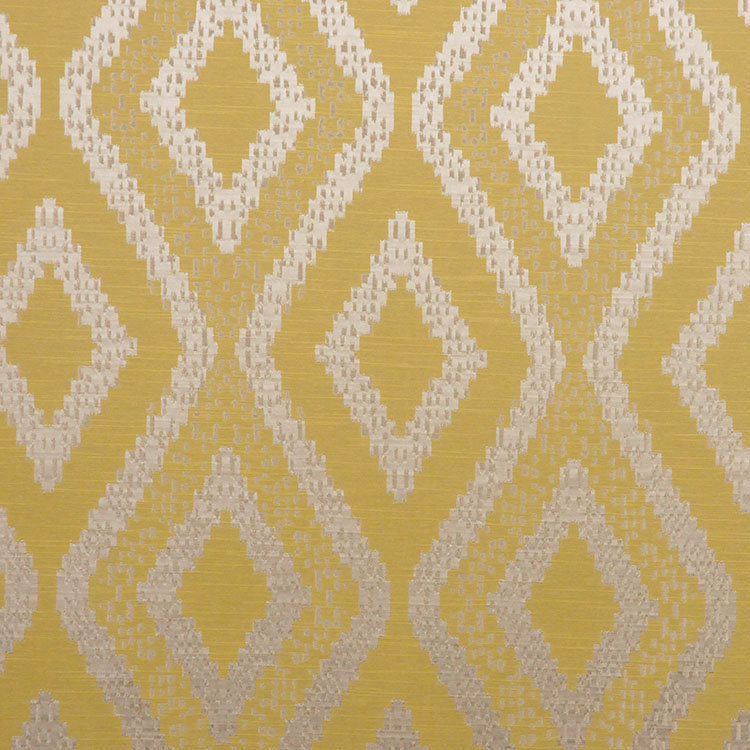 Allure Geometric Fabric, Zest