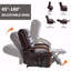 Fauteuil inclinable électrique Powerair Leatherair-2126467640