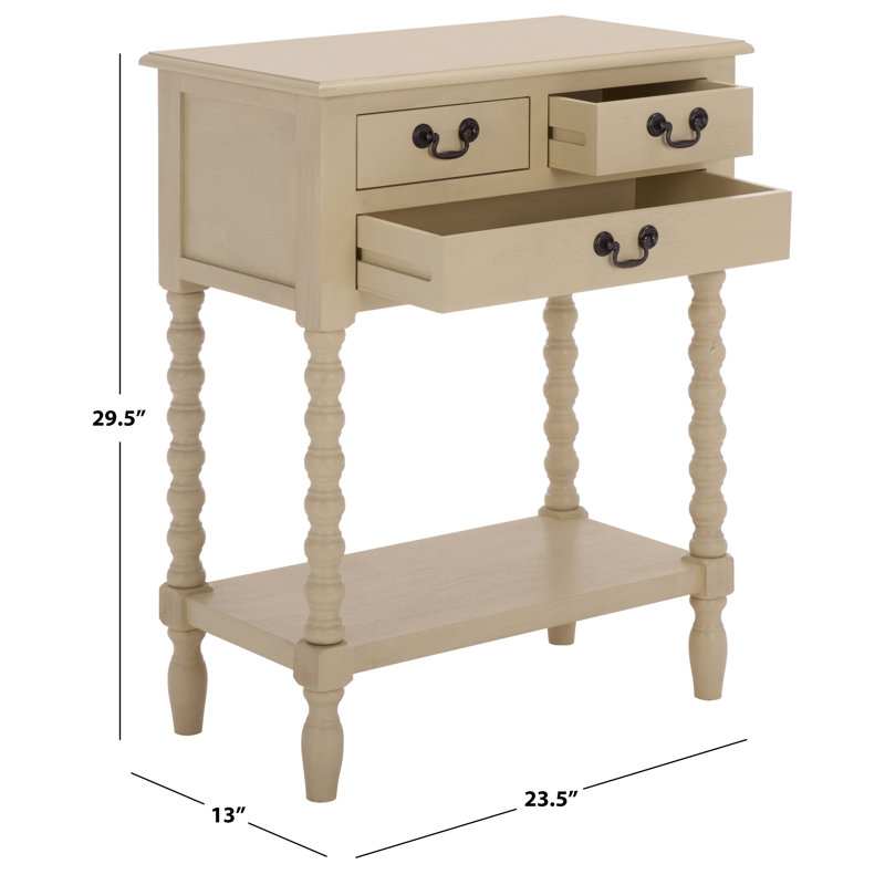 Eckfried 23.5" Console Table, Sand