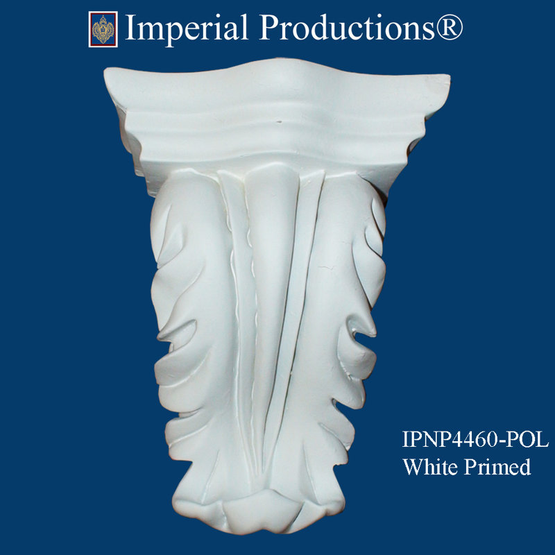 Corbeau Acanthus 5 H 7/8 po x l 4 3/4 po x P 2 3/4 po